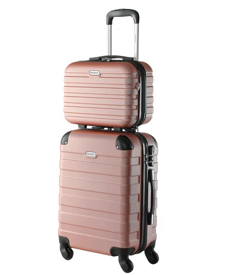 Monzana Essential Hartschalenkoffer Set + Beautycase für 95,94€ (statt 167€)