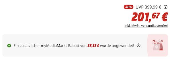 ⌚ Garmin Venu 2 Smartwatch (45 mm) für 201,67€ (statt 222€)