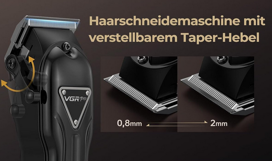 Vgrpro Herren Haar  & Bartschneidemaschine für 17,74€ (statt 40€)