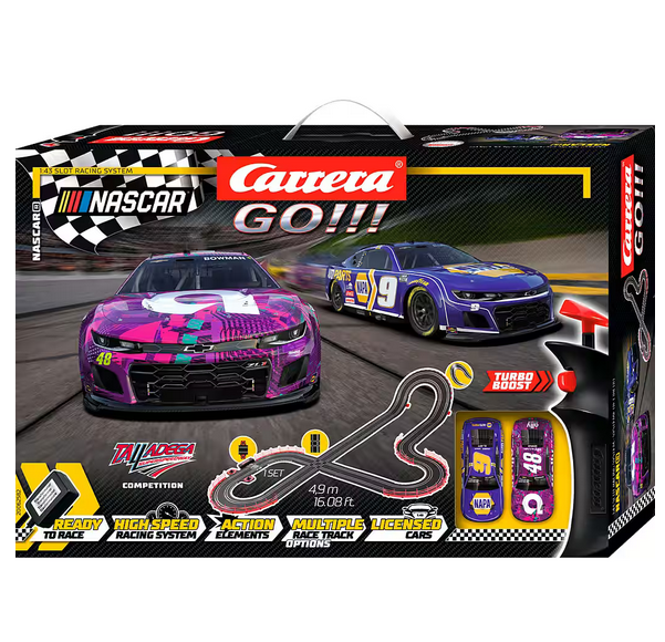 🏎️🏎️Carrera-Toys Go!!! NASCAR Talladega Autorennbahn für 50,05€ (statt 78€)