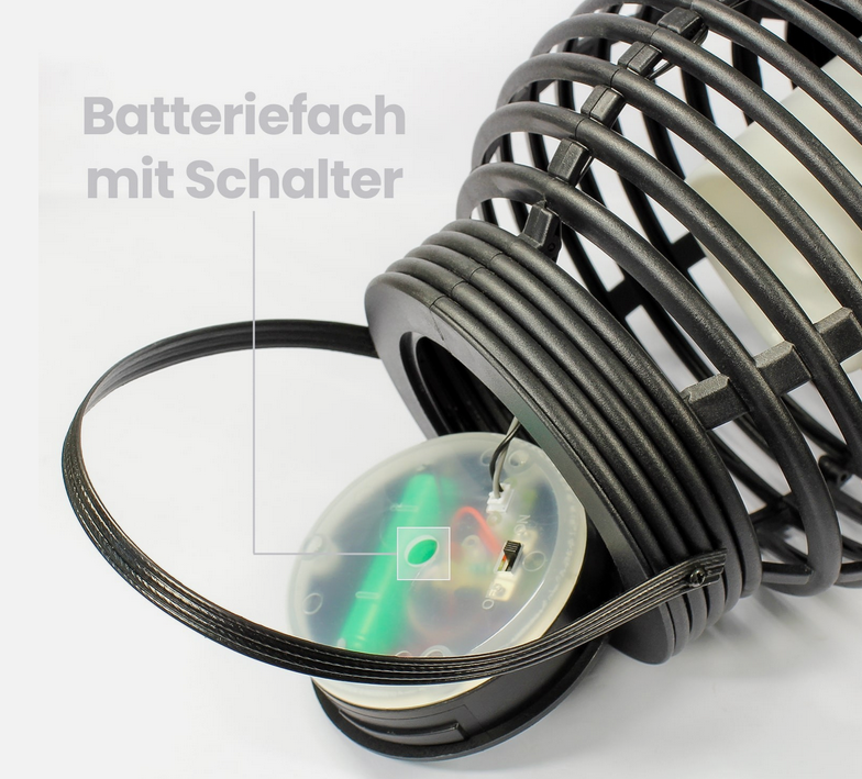 2x GRUNDIG LED Solar Laterne Polyrattan Flackereffekt für 9,99€ (statt 20€)