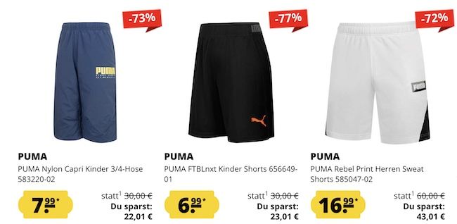 👕👟 Puma 3 für 2 Aktion - Sneaker, Hoodies, Shirts, Hosen uvm. 👕👟 Puma 3 für 2 Aktion Sneaker, Hoodies, Shirts, Hosen uvm.