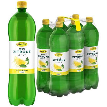 🍋 6 x 1 Liter Rauch Feine Küche Zitronensaft ab 7,27€ (statt 16€)