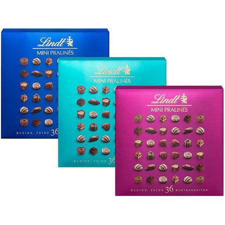 🍬 8er Pack Lindt Schokolade Mini Pralinés (36 Stk.), je 180g ab 69,54€ (statt 100€)