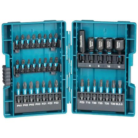 🧰 Makita B-66880 Impact Black Bit-Set, 35-teilig für 18,88€ (statt 21€)