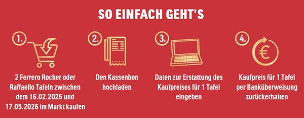 🍫 Ferrero Rocher Tafel gratis ausprobieren 🍫 Ferrero Rocher Tafel gratis ausprobieren