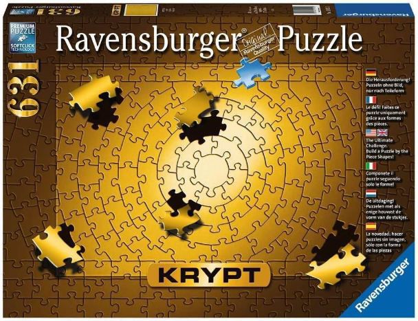 🧩 Ravensburger 15152 Krypt Puzzle Gold mit 631 Teilen für 8,49€ (statt 14€)