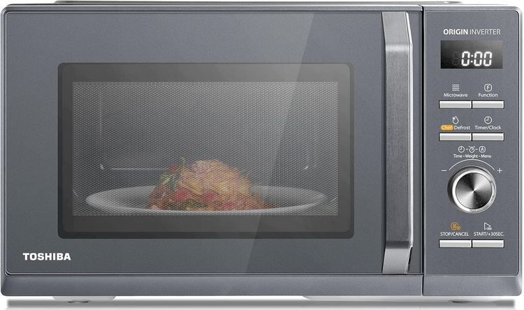 🍛 Toshiba MW3 AG25PFI Mikrowelle mit Grill, 25L für 119,99€ (statt 154€)