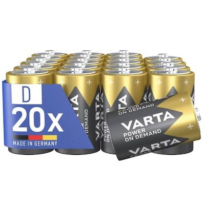 🔋 20x VARTA Batterien D Mono ab 22,79€ (statt 33€)
