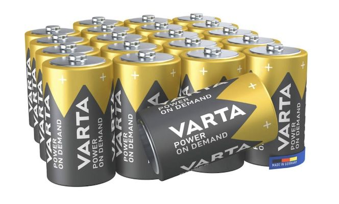 🔋 20x VARTA Batterien D Mono ab 22,79€ (statt 33€)