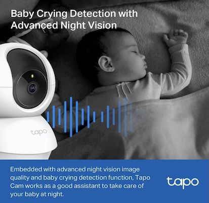 🎥 Tapo C200C 360° WLAN Überwachungskamera 2MP für 16,80€ (statt 33€)💥