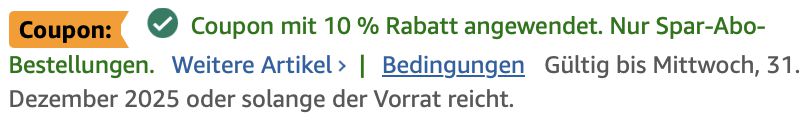 🧂1kg UBENA weißer Pfeffer gemahlen im Vorratsbeutel für 13,56€ (statt 25€)