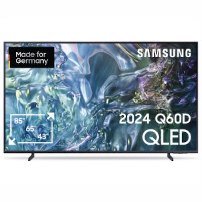 📺 Samsung GQ50Q60DAU – 50″ QLED 4K Q60D Fernseher für 449€ (statt 555€)
