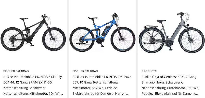 🔥🌇🚴🏻‍♂️ OTTO: Fahrräder & E Bikes stark reduziert z.B. Saxonette Trekkingrad für 1.892€ (statt 2.100€)