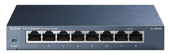 🔀 TP Link 8 Port Gigabit Switch TL SG108 für 17,76€ (statt 22€)