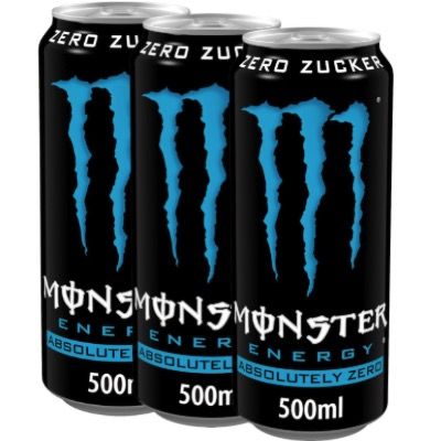 💪 12x 500ml Monster Energy Zero Sugar ab 11,24€ (statt 15€) – 94 Cent pro Dose