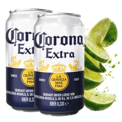 🍺 24x Corona Extra Premium Lager Dosenbier 🌵🇲🇽 ab 17,03€ (statt 21€) – 71 Cent pro Dose!