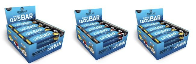 🤤 36x Energy Oats Bars + 12x Weider Vegane Proteinriegel für 36,49€ (statt 67€)