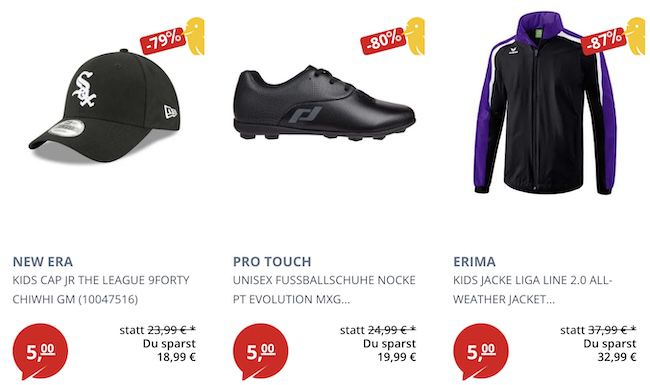 👕 PickSport 5€ Fixpreis Sale mit Restgrößen   z.B. 2er Pack Kappa Boxershorts