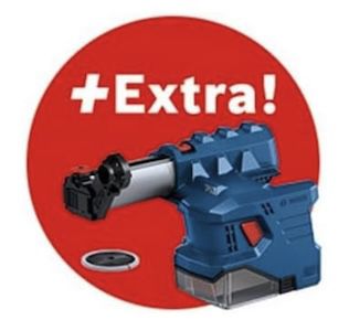 👷‍♂️ Bosch 18V Akku Bohrhammer GBH 18V 22 + GDE 18V 12 Absauger für 184,49€ (statt 225€)