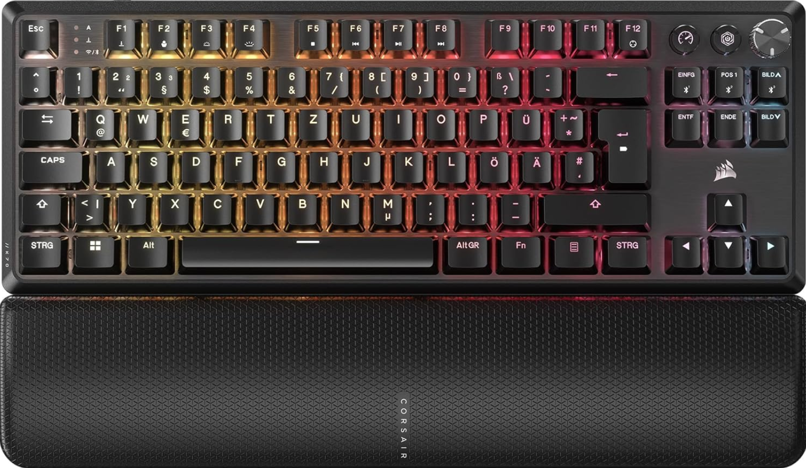Corsair K70 CORE TKL Wireless RGB Tastatur für 99,84€ (statt 120€)
