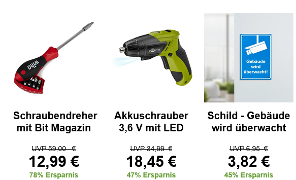 Druckerzubehör ohne Mehrwertsteuer + RIVAL Snackbox gratis ab 29,99€