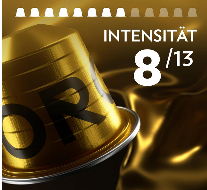 ☕100x Lavazza Qualità Oro Arabica Nespresso Kapseln [10x10] für 29,69€ (statt 40€)