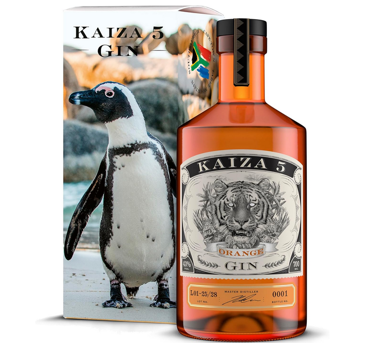 Kaiza 5 Orange Gin 0,7l 42% Vol. für 39,99€ (statt 50€)