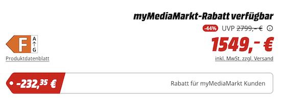 📺 MediaMarkt:  15% auf Philips Ambilight Fernseher   z.B. 65OLED810 ab 1.316,65€ (statt 1.499€)