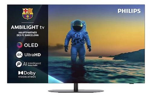 📺 MediaMarkt:  15% auf Philips Ambilight Fernseher   z.B. 65OLED810 ab 1.316,65€ (statt 1.499€)