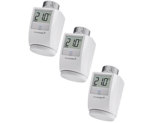🥶 3er Set Homematic IP Heizkörperthermostat für 119,95€ (statt 141€)