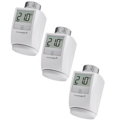 🥶 3er Set Homematic IP Heizkörperthermostat für 119,95€ (statt 141€)