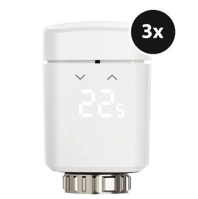 🏡 3x Eve Thermo (Matter) Heizkörperthermostat Set für 149,95€ (statt 168€)
