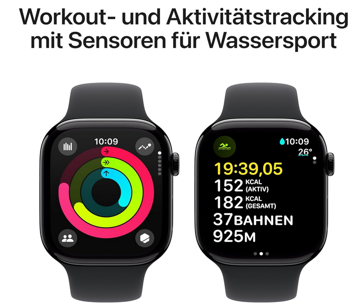 ⌚ Apple Watch Series 10 (LTE 46 mm) Smartwatch für 233,91€ (statt 295€) - refurbished ⌚ Apple Watch Series 10 (LTE 46 mm) Smartwatch für 233,91€ (statt 295€) refurbished