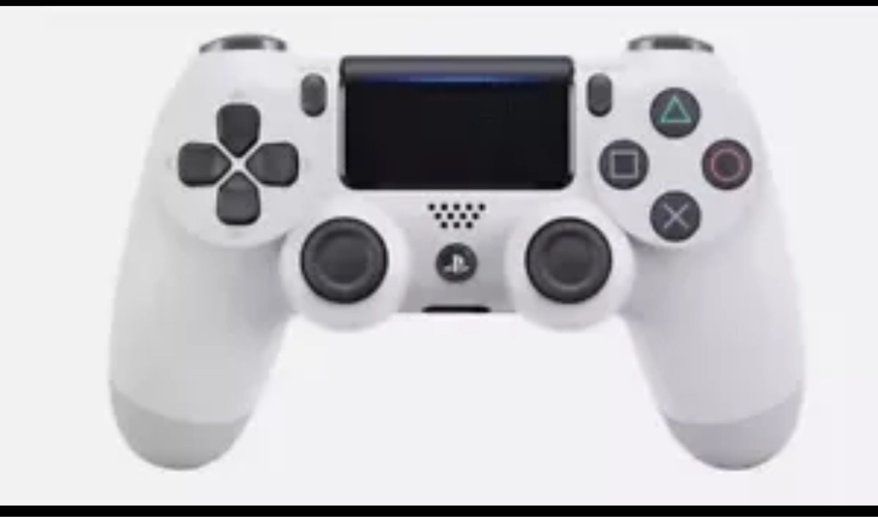 Sony PS4 DUALSHOCK V2 Controller Glacier White Weiß Original Play Station 4