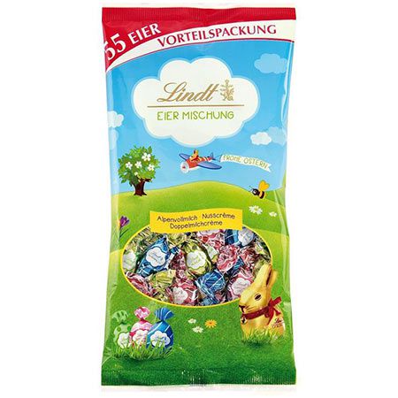 🍫 Lindt Osterbeutel Mix mit 55 Schoko Eier, 3 Sorten, 288g ab 6,36€ (statt 9€)