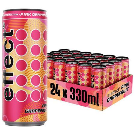 ⚡ 24er Pack effect Energy Drink Pink Grapefruit für 16,18€ (statt 26€)