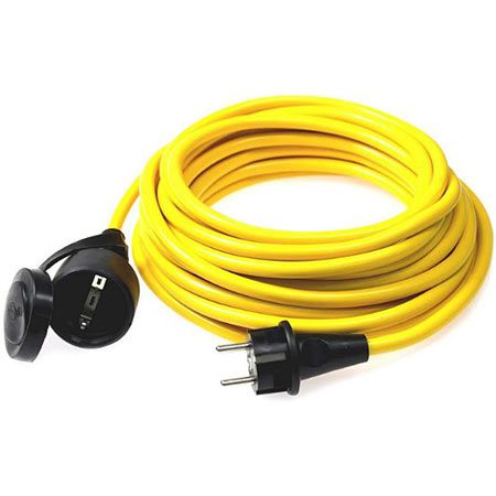 🔌 as Schwabe Verlängerungskabel mit Schutzkontaktstecker, 5m für 10,29€ (statt 15€)