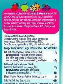☺️ Hitschies Saure Krakenarme Fruchgummi (125g) ab 0,80€ (statt 1,39€)