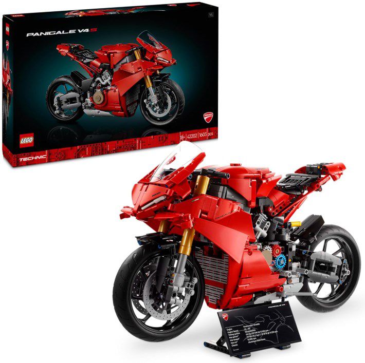 Lego Technic Ducati Panigale V4 S Motorrad für 130,89€ (statt 143€)