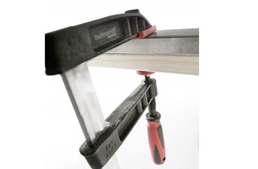 kwb Profi Schraub Zwinge mit 2 Komponentengriff 250x80mm für 8,64€ (statt 19€)