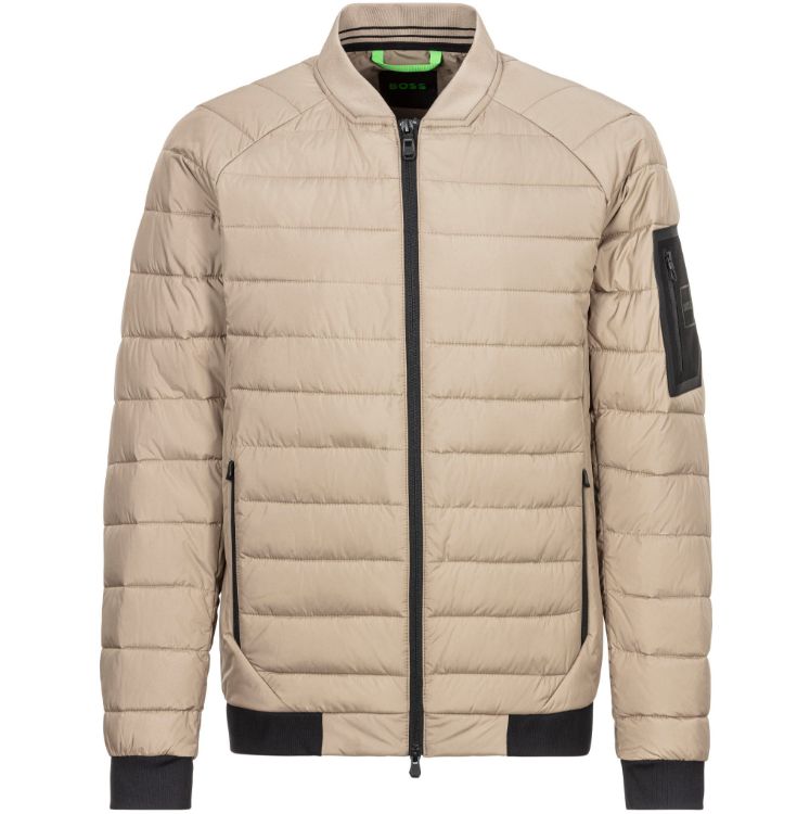 Boss Green Steppjacke Ordos in Beige für 163,99€ (statt 279€)