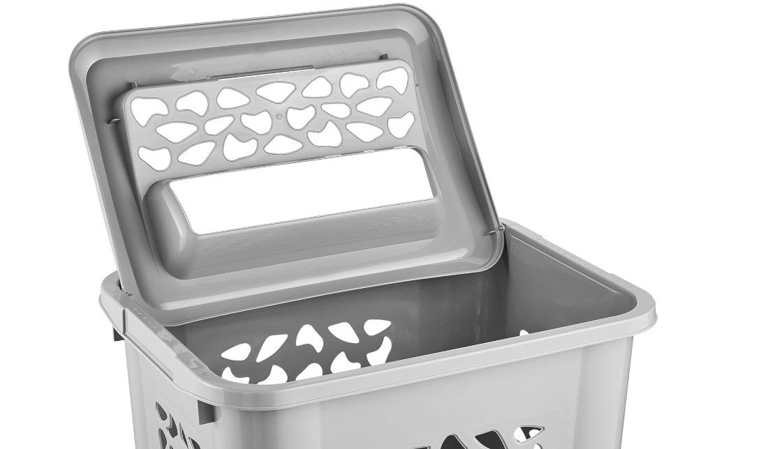 keeeper Wäschebox mit Einwurfschlitz Luftdurchlässig 60L für 12,99€ (statt 22€)