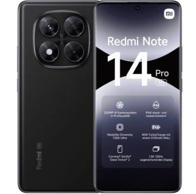 Xiaomi Redmi Note 14 Pro für 29€ + o2 30GB Flat für 12,99€ mtl. + 30€ Bonus