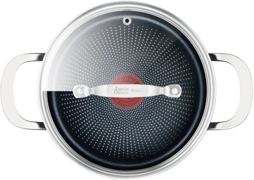 Tefal Jamie Oliver Kochtopf mit Deckel Ø20cm für 28,94€ (statt 36€)