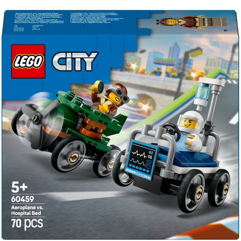 LEGO 60459 City Flugzeug vs. Krankenhausbett Bauset für 6,92€ (statt 10€)
