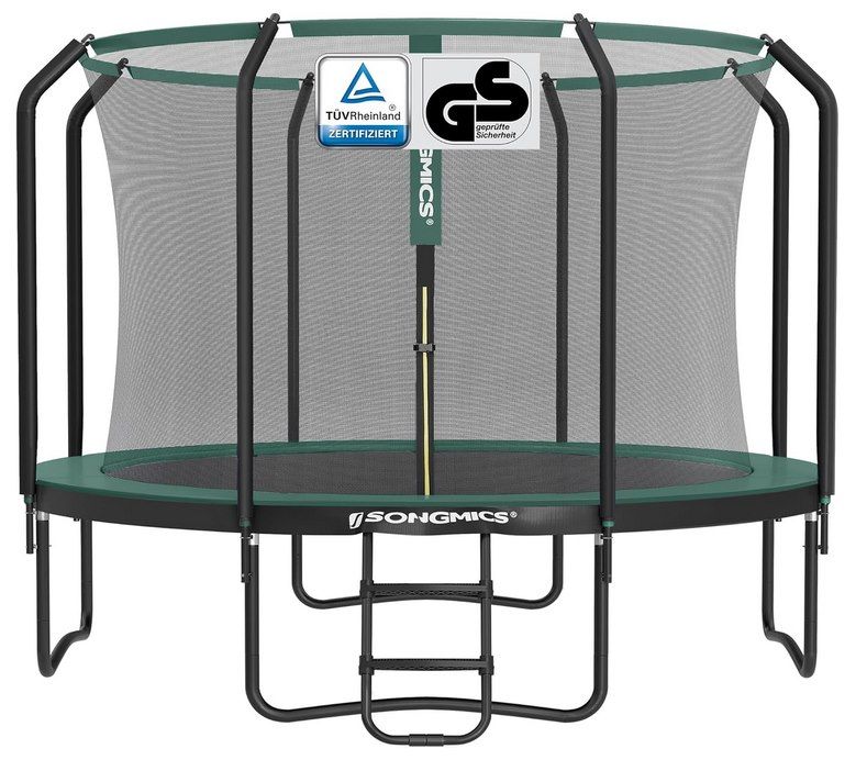 👋 SONGMICS Trampolin (⌀ 305cm) mit Sicherheitsnetz für 154,99€ (statt 230€)