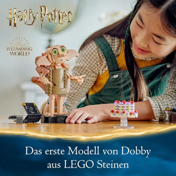 ⚡👓 LEGO 76421 Harry Potter Dobby der Hauself Set für 18,99€ (statt 22€)