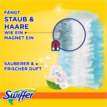 🧲 25er Pack Swiffer Staubmagnet Nachfülltücher für 15€ (statt 20€)
