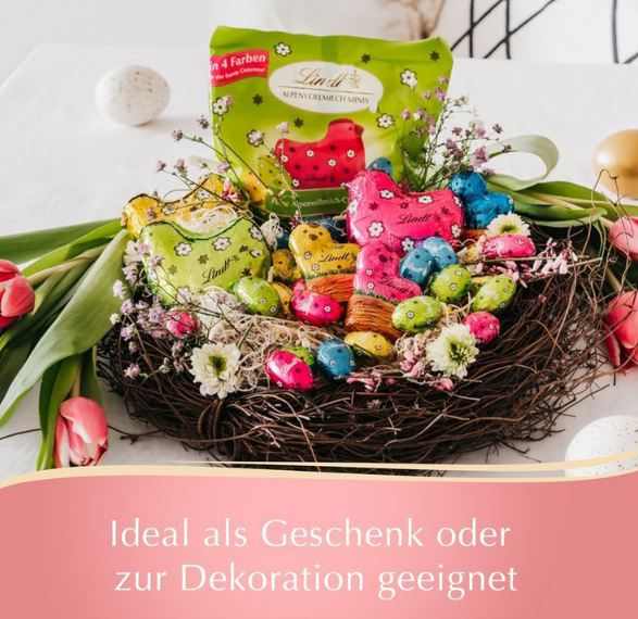 🍫 2x 180g Lindt Deko Vollmilch Mini Eier ab 7,21€ (statt 10€)